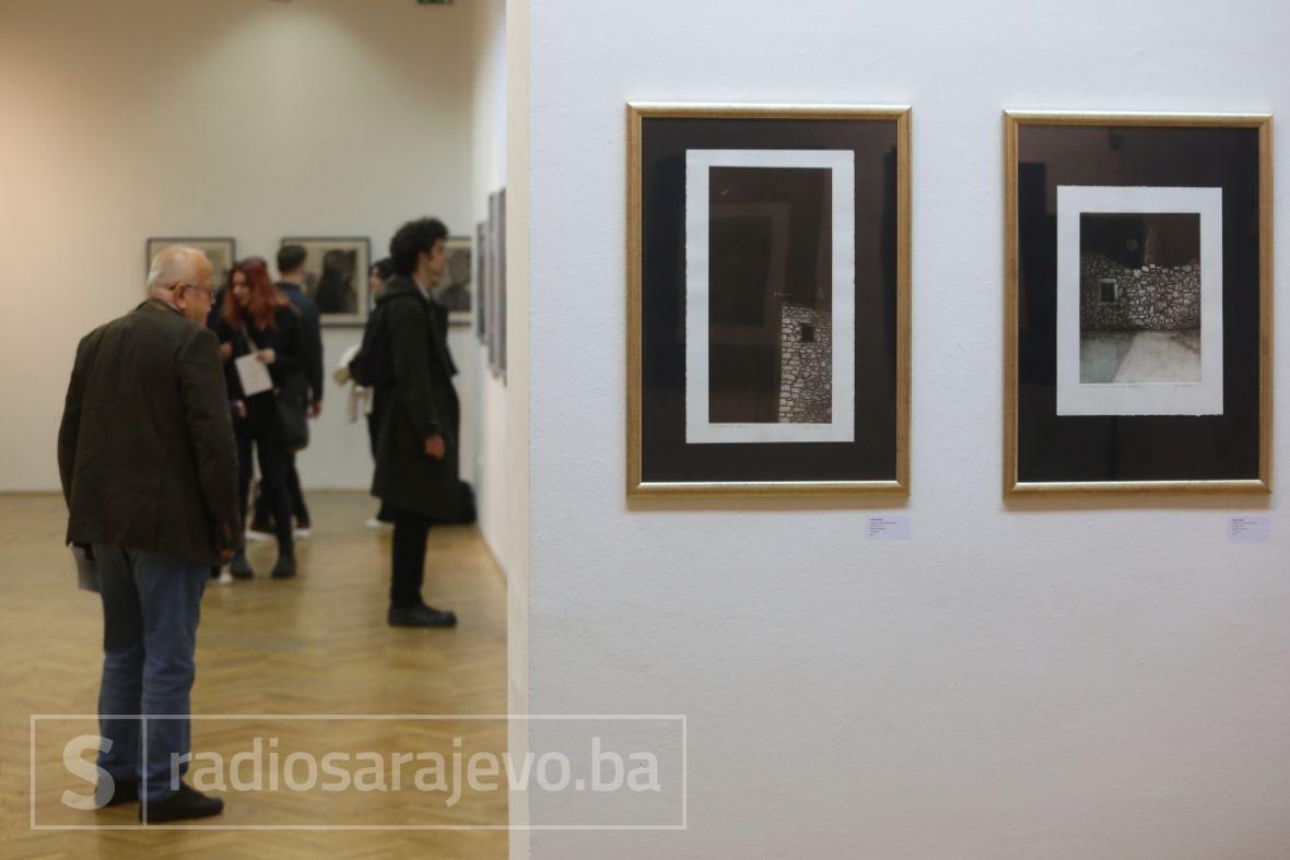 Foto: Dž.K./Radiosarajevo/Otvorena izložba "Četiri bosanska grafičara iz Sarajeva"
